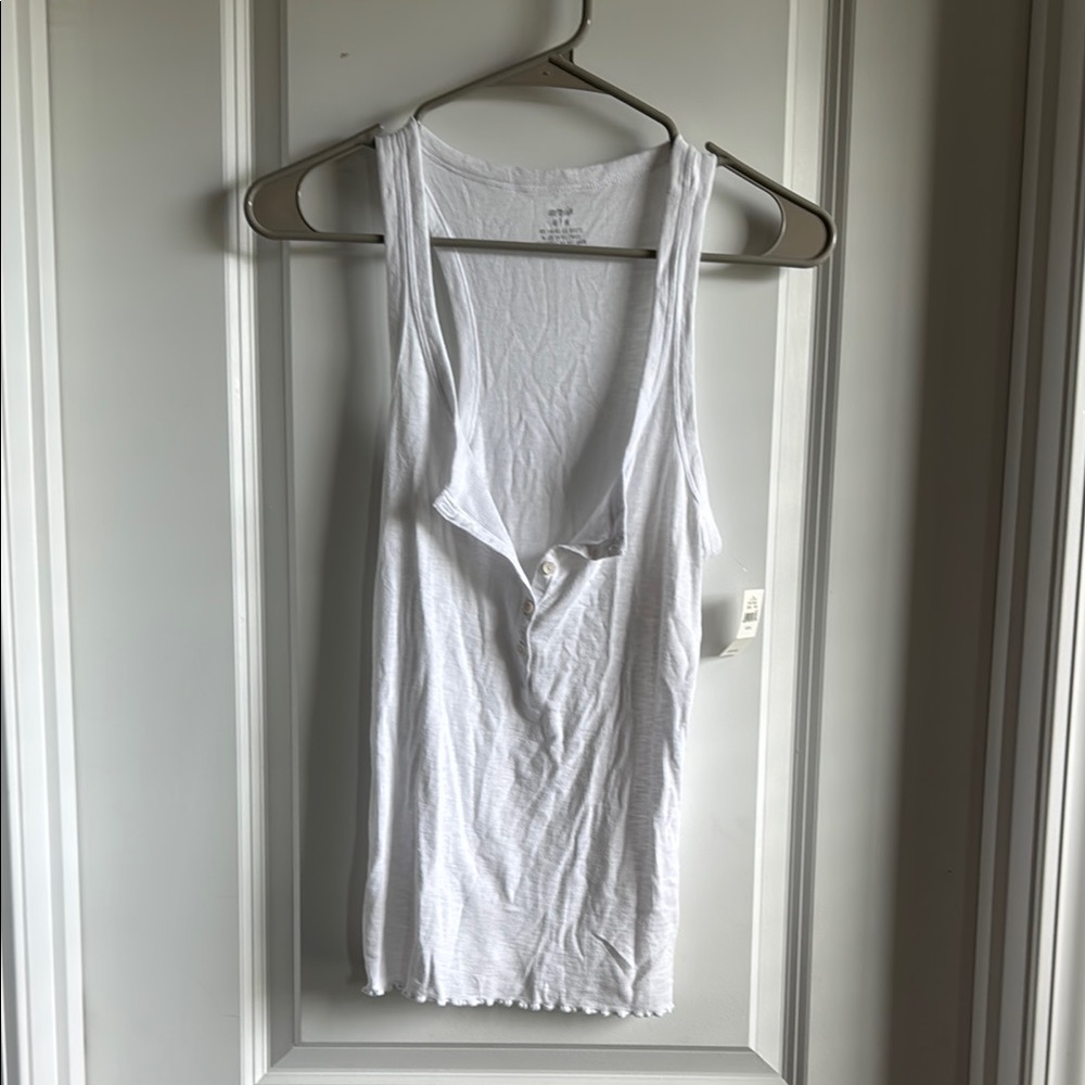 Aerie White Tank Top